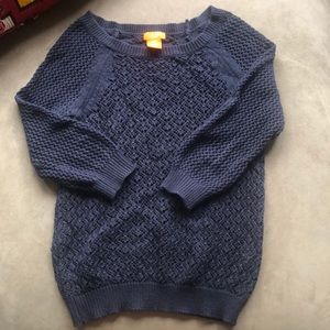 Navy sweater